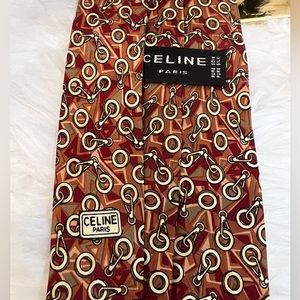 Celine Necktie Pure Silk